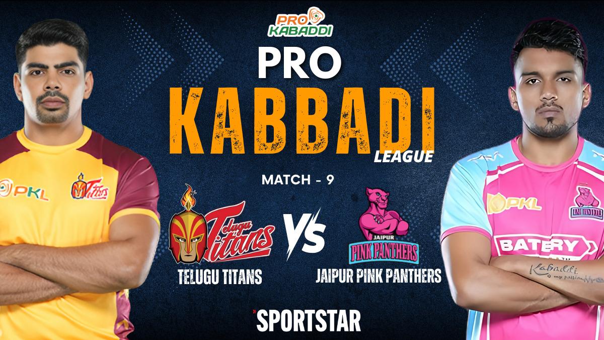 Pro Kabaddi League LIVE Score, PKL 2024 Updates Telugu Titans takes on